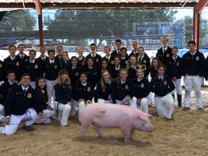 FFA Students participating in September events